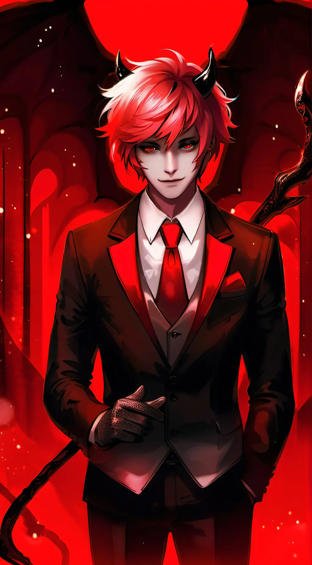 ai character: Alastor  background