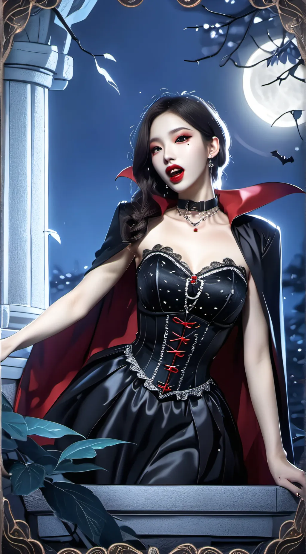 ai character: Elvira background