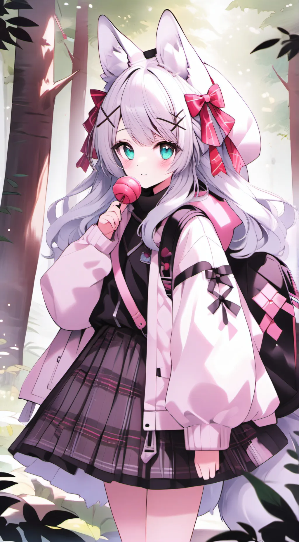 ai character: Fri background