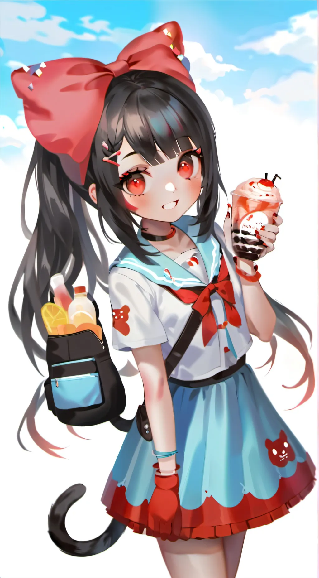 ai character: WINTER background