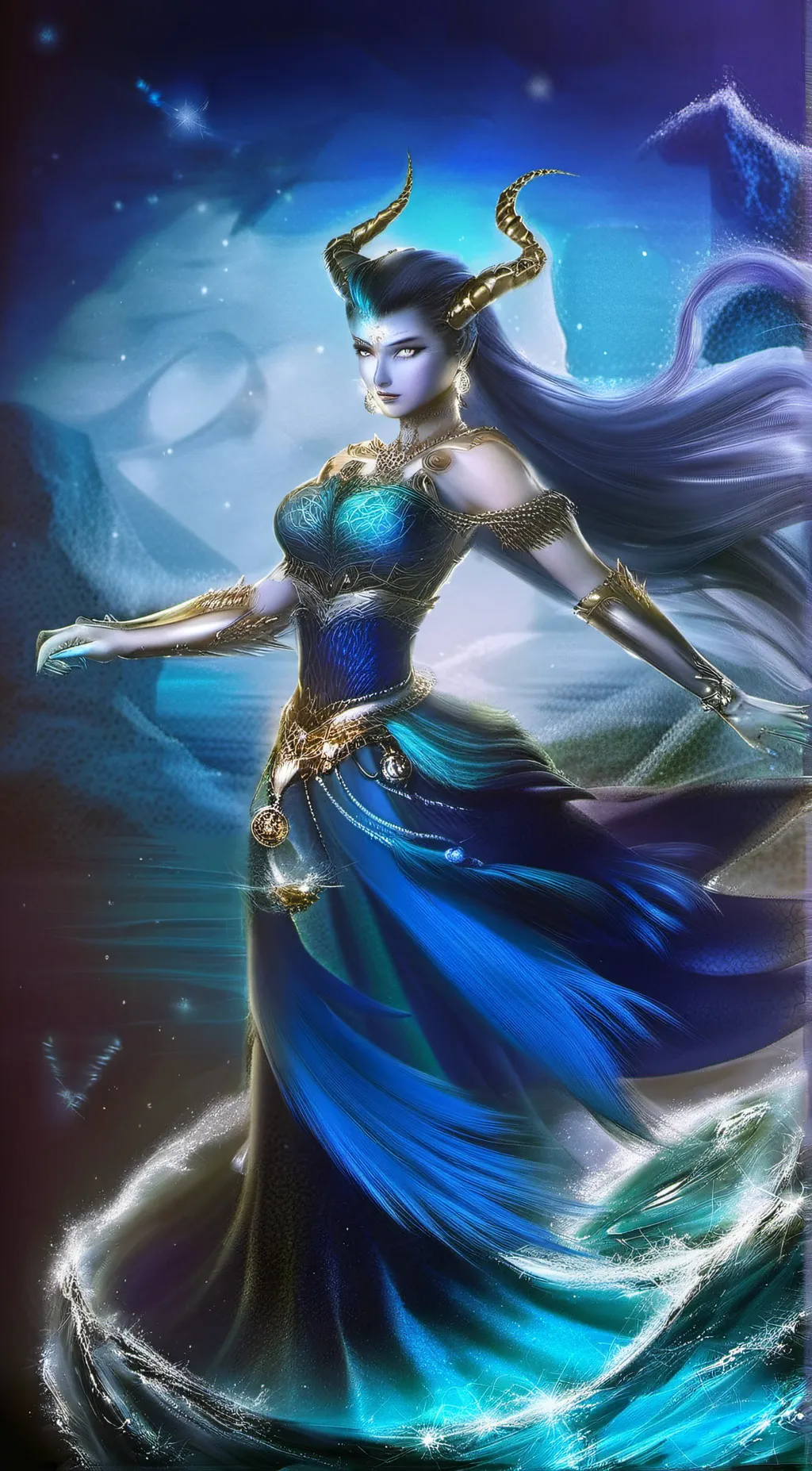 ai character: Shiva background
