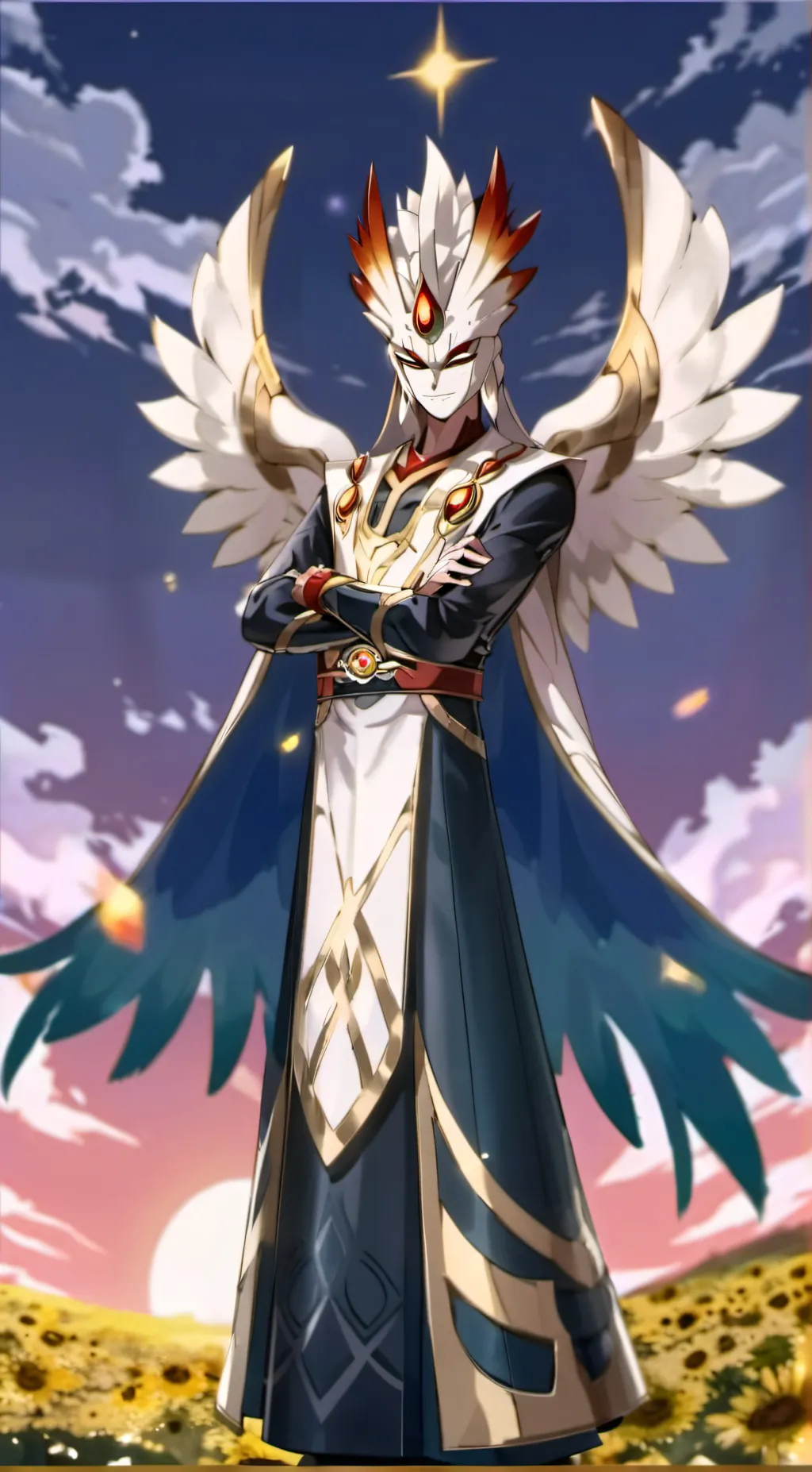 ai character: god Arceus background