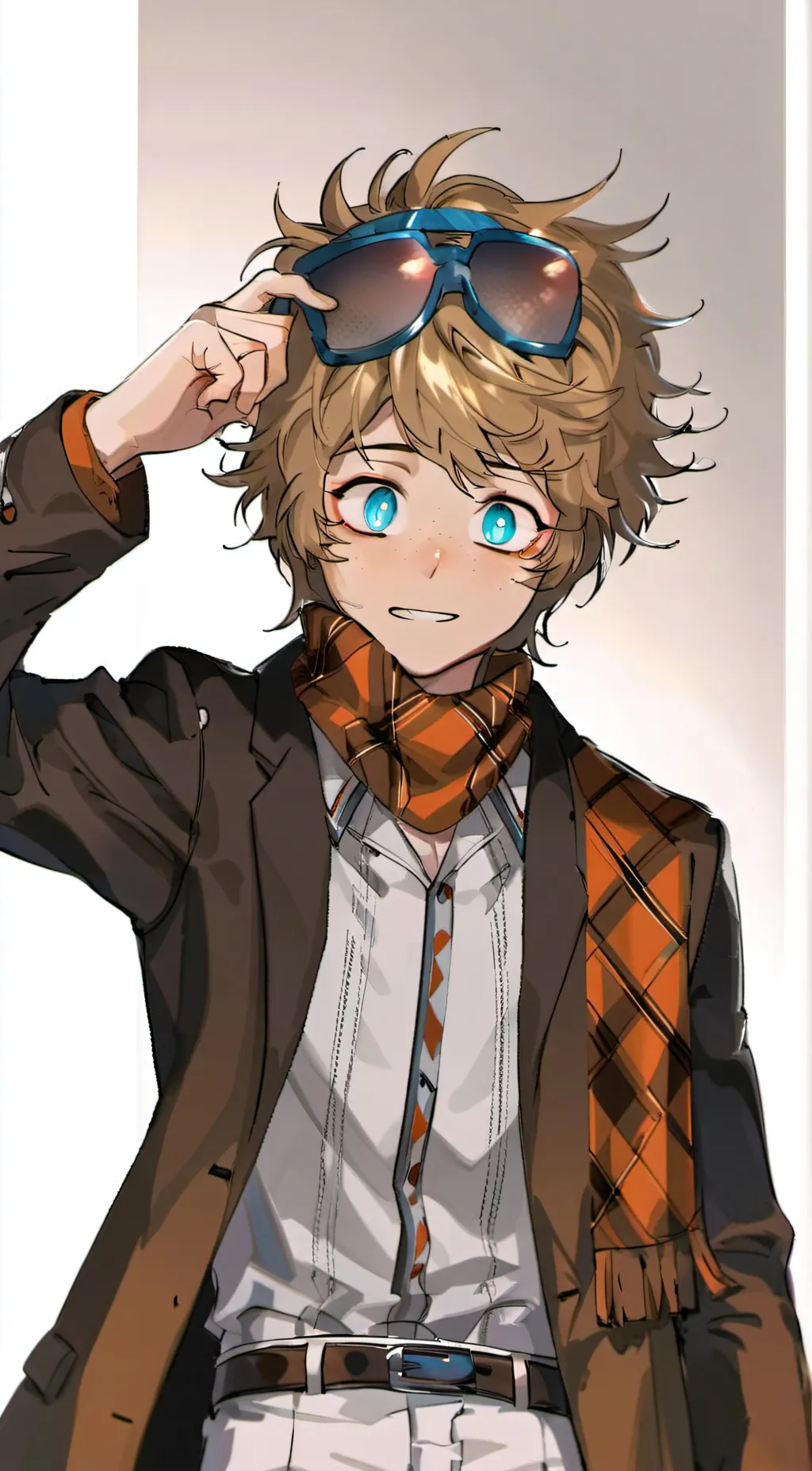 ai character: Kenny Mccormick background