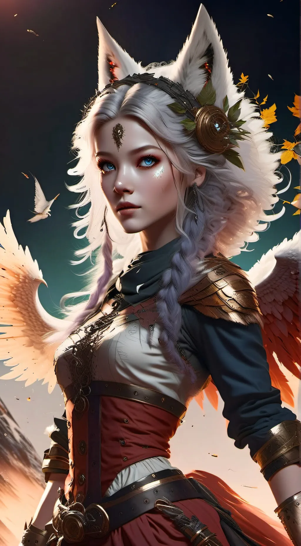 ai character: Kira background