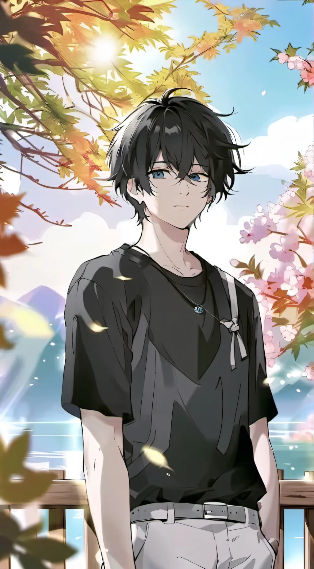ai character: Kuroku background