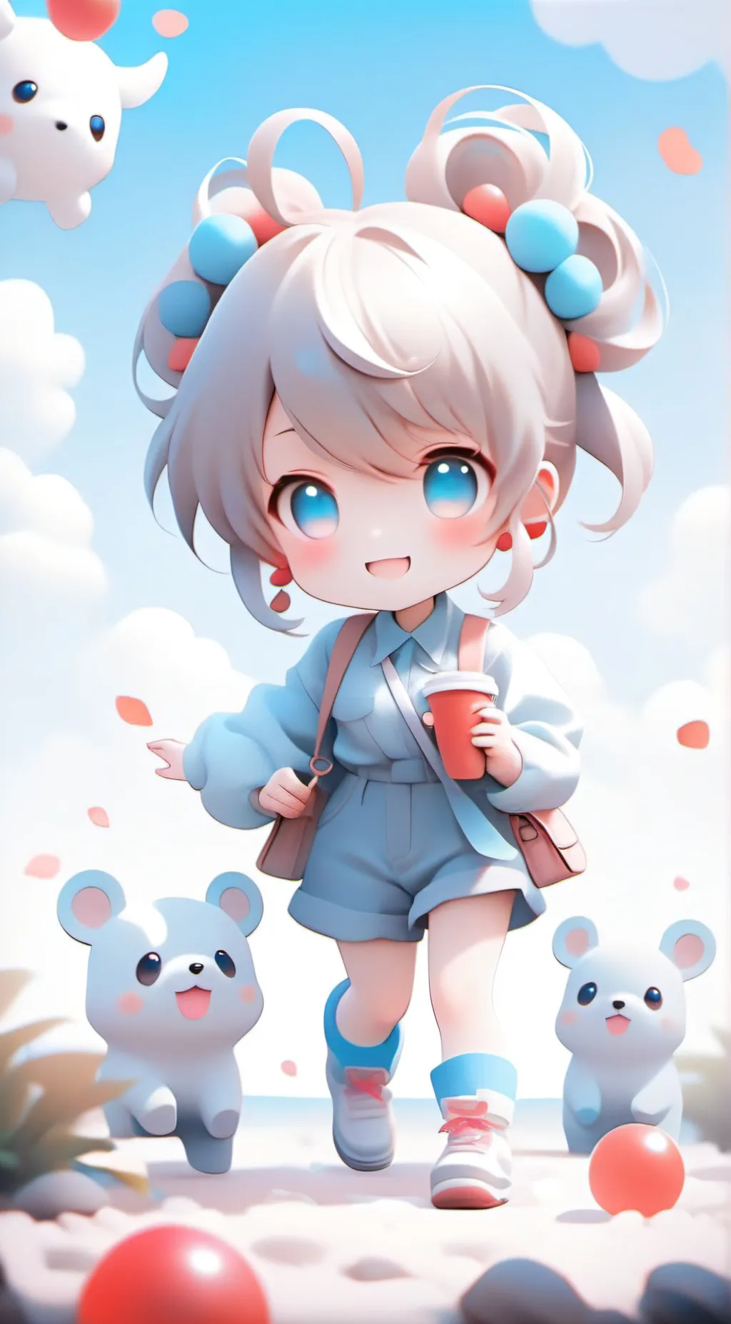 ai character: lily background