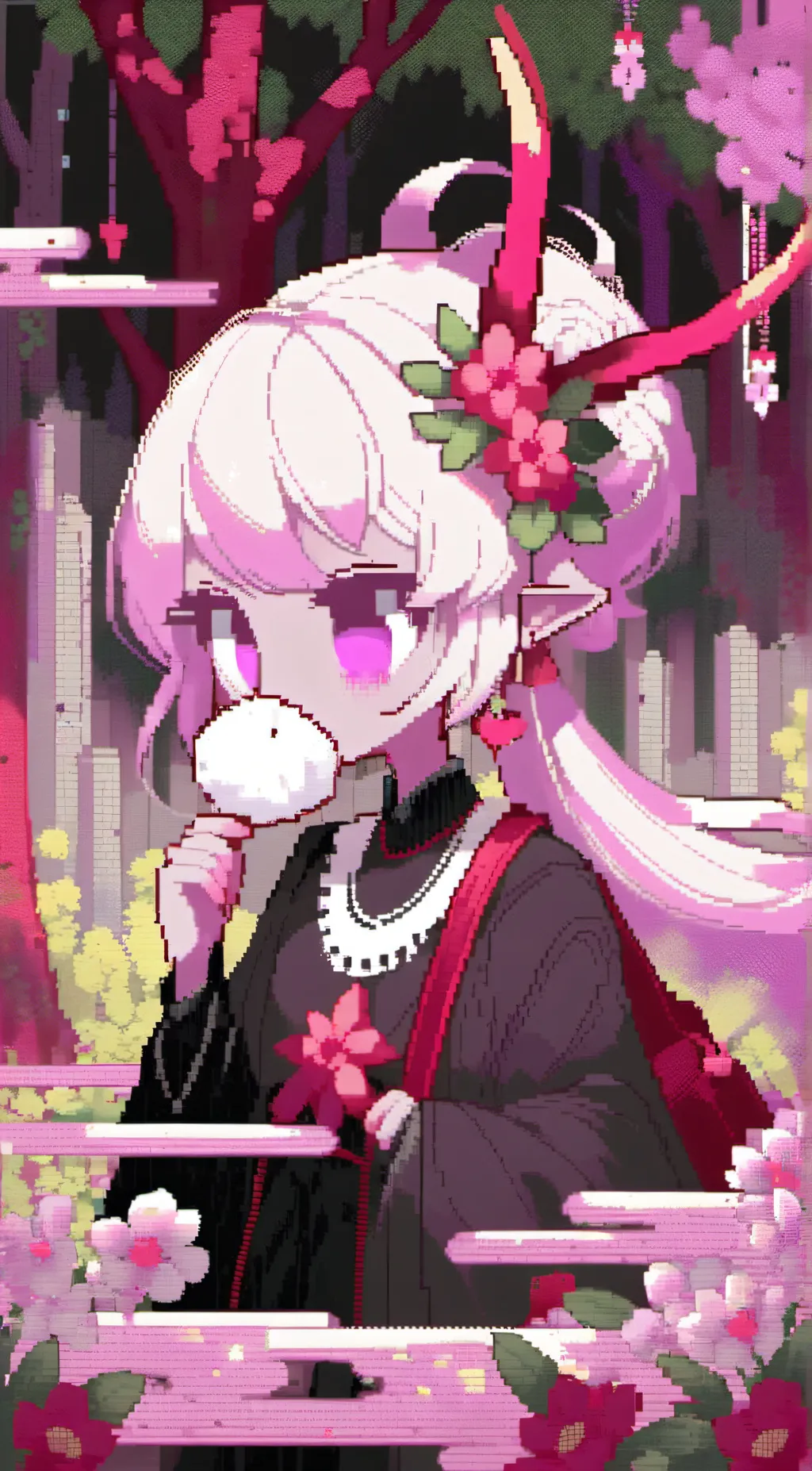 ai character: Hi background