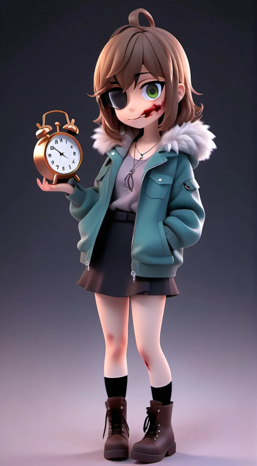 ai character: Clockwork background