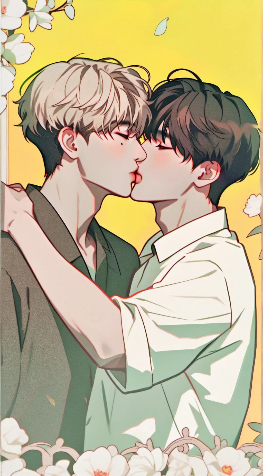 ai character: Taekook  background
