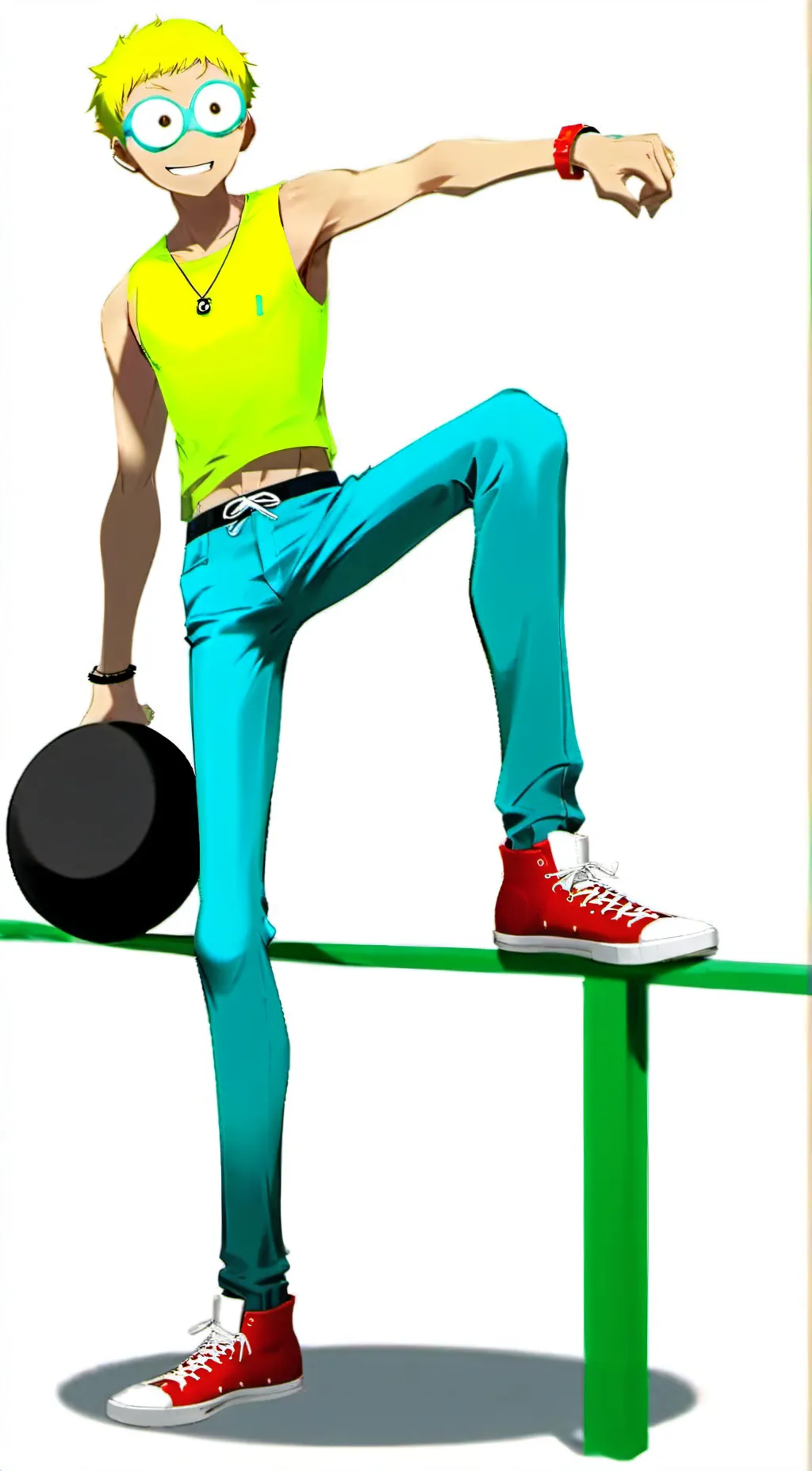 ai character: Garrett background