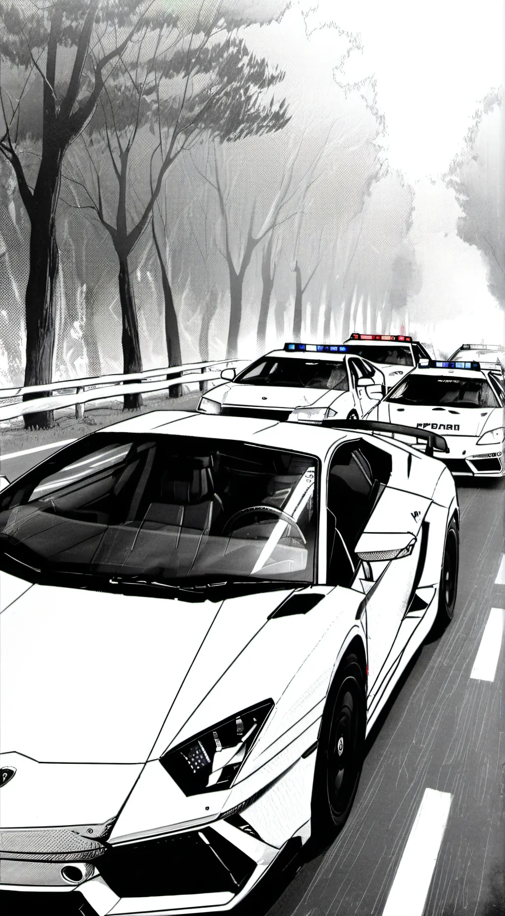 ai character: NFS HOT PURSUIT 2  background