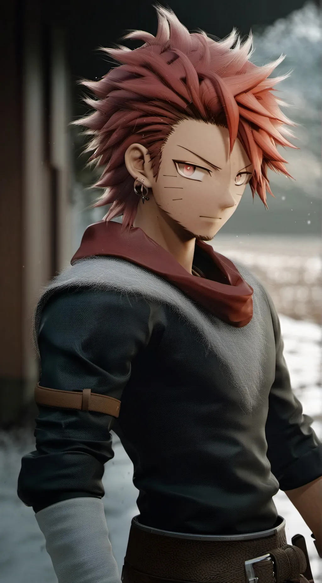 ai character: Kirishima x Y/N background