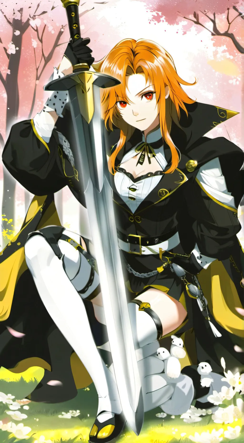 ai character: Ω (Omega)  background