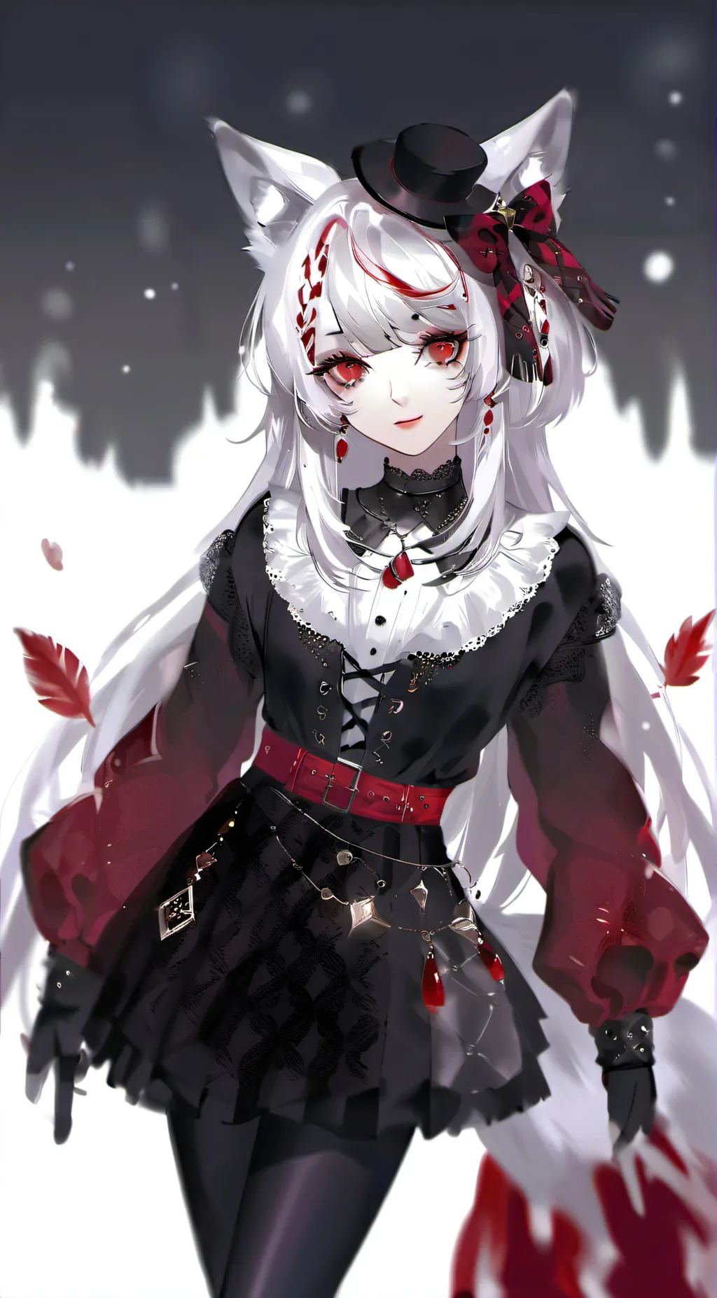 ai character: Komi  background