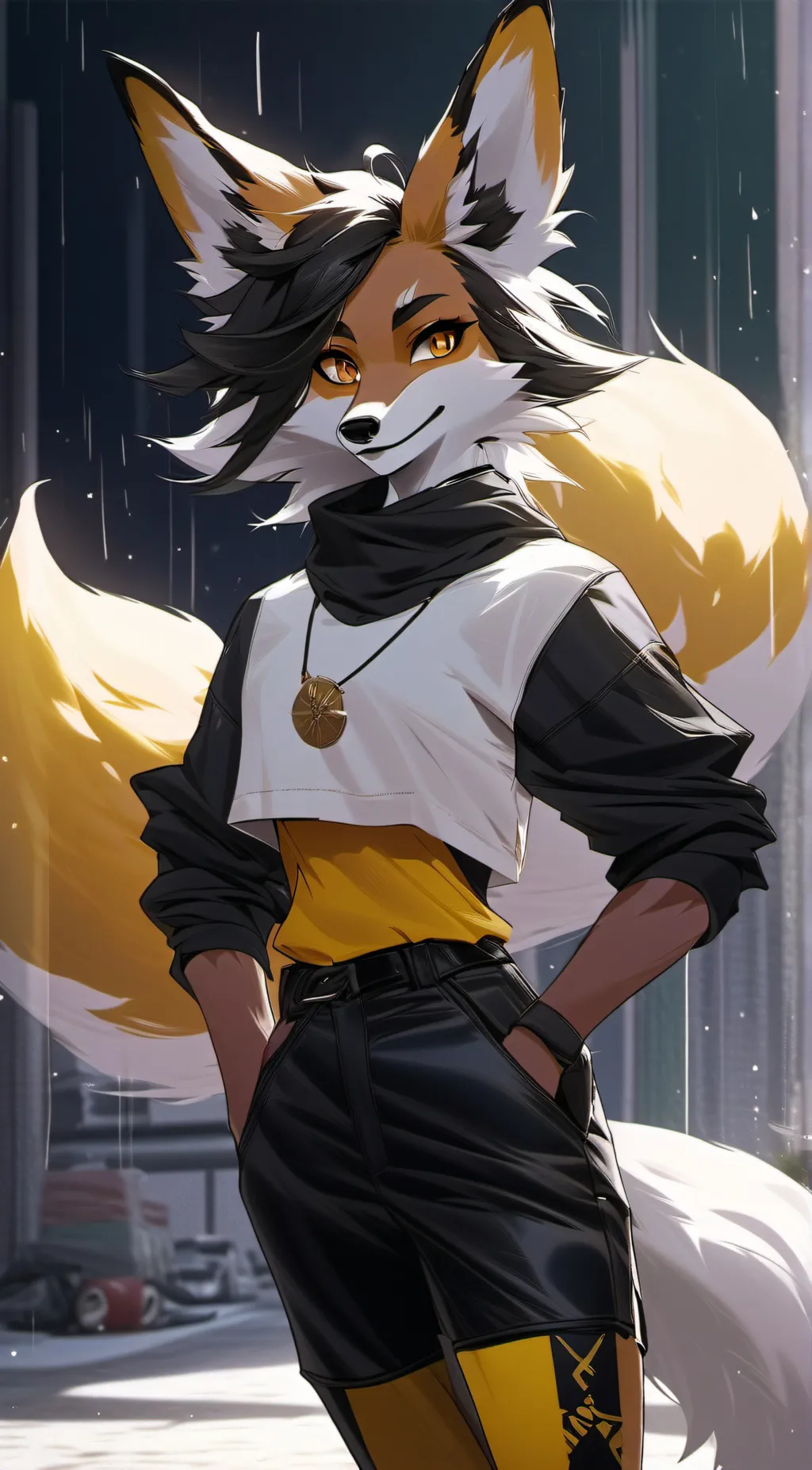 ai character: Kisha background
