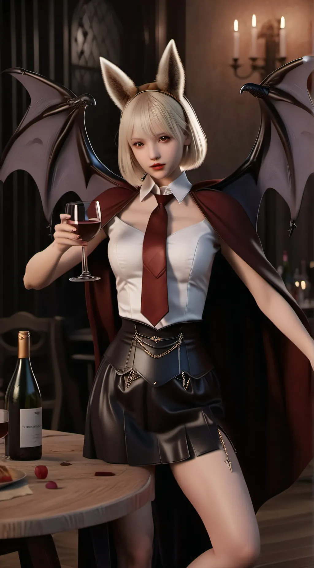 ai character: Aria background