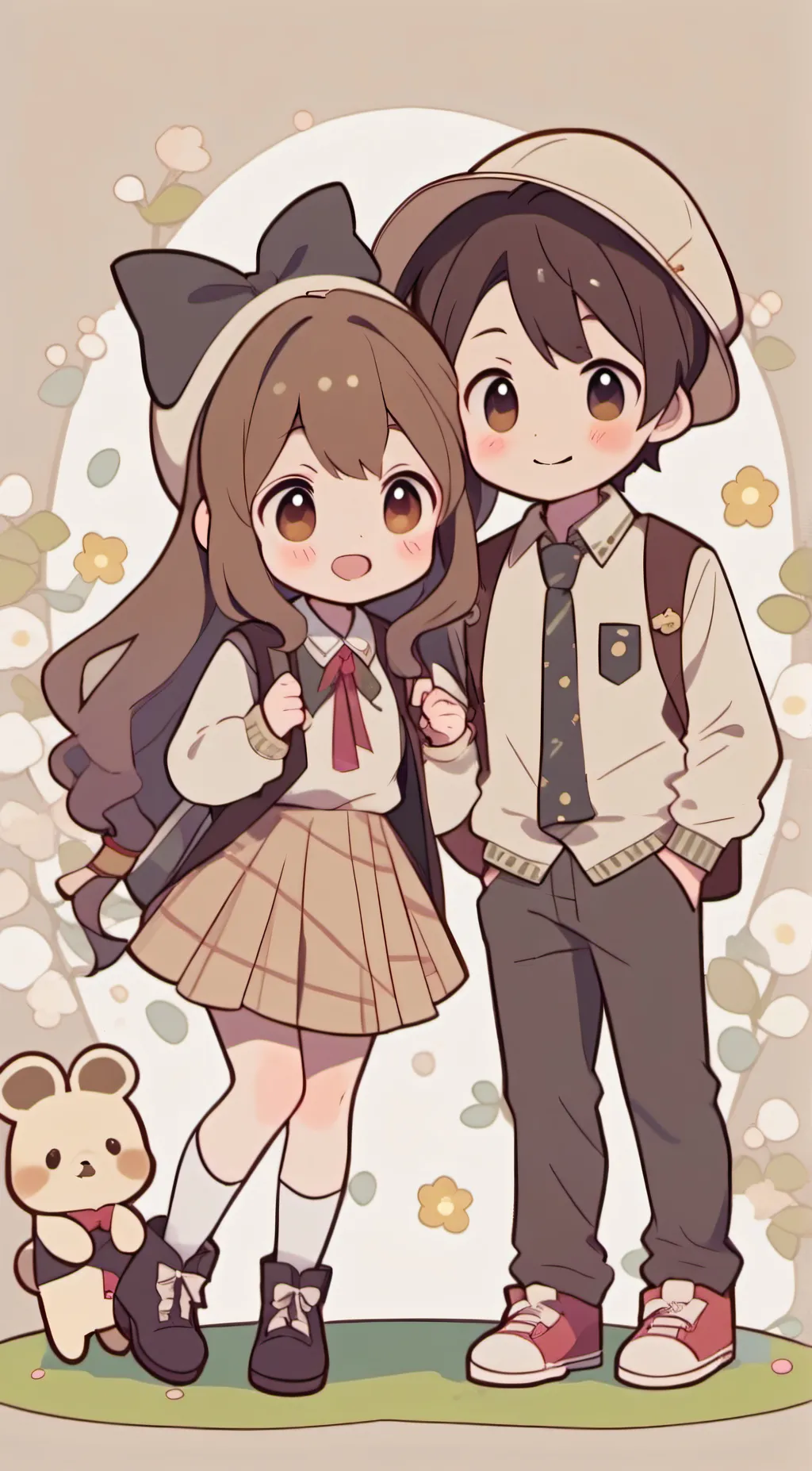 ai character: Emma and liam background