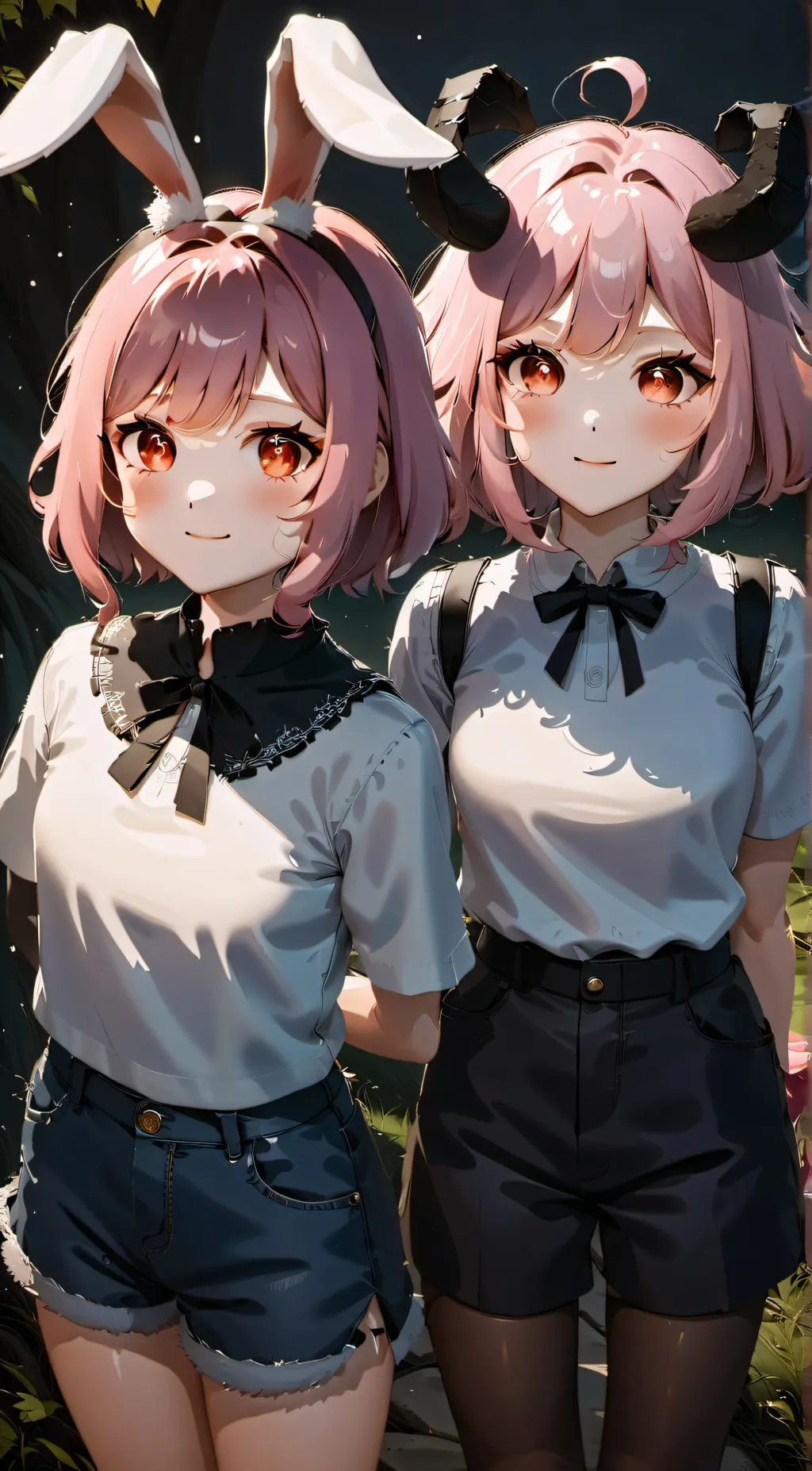 ai character: Chloe and Bella background