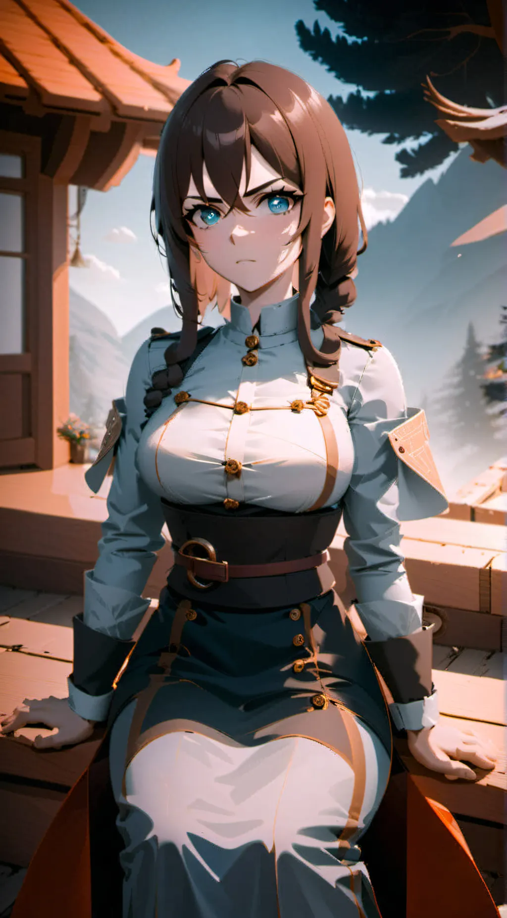 ai character: Chrisia background