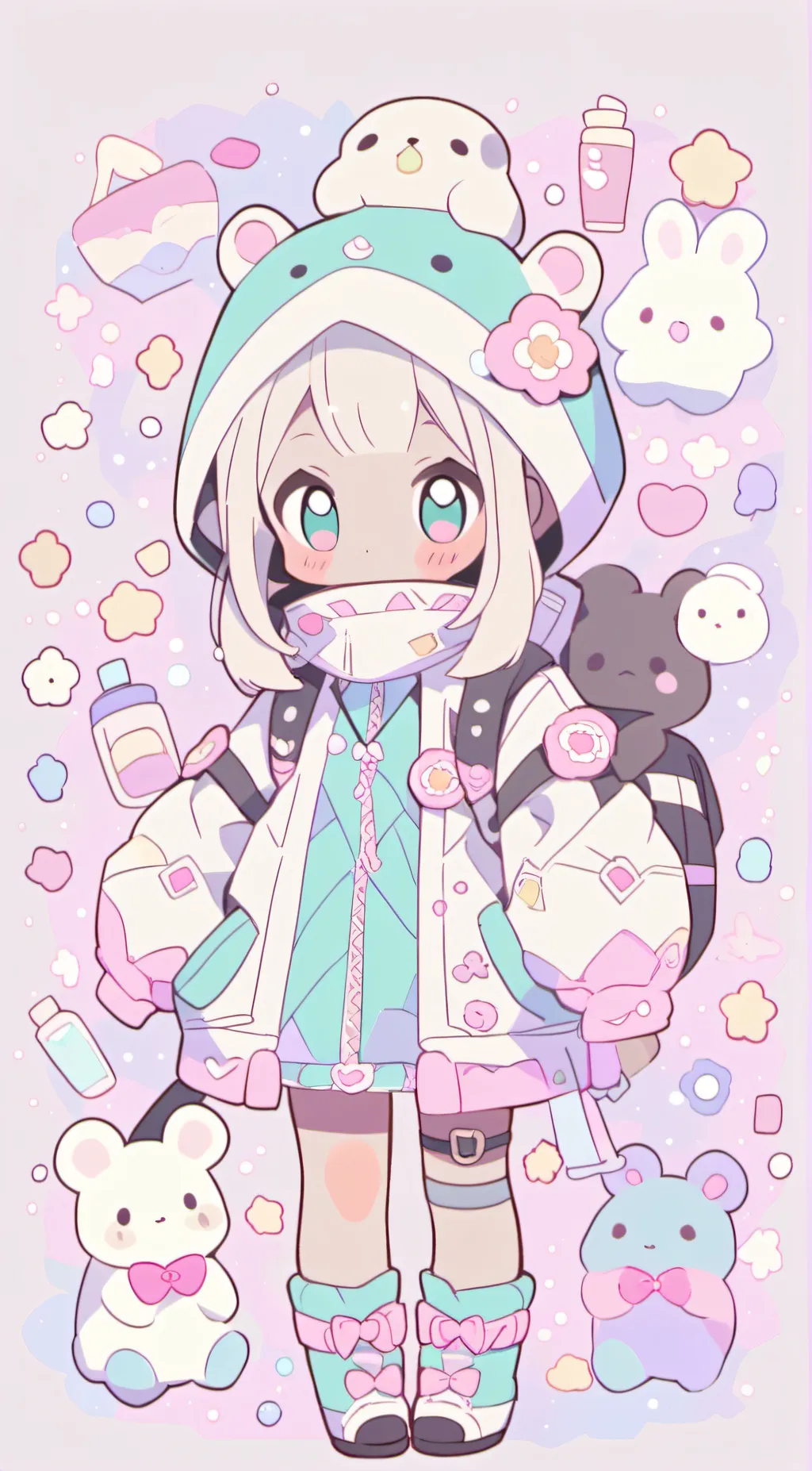ai character: sarah rose hi background