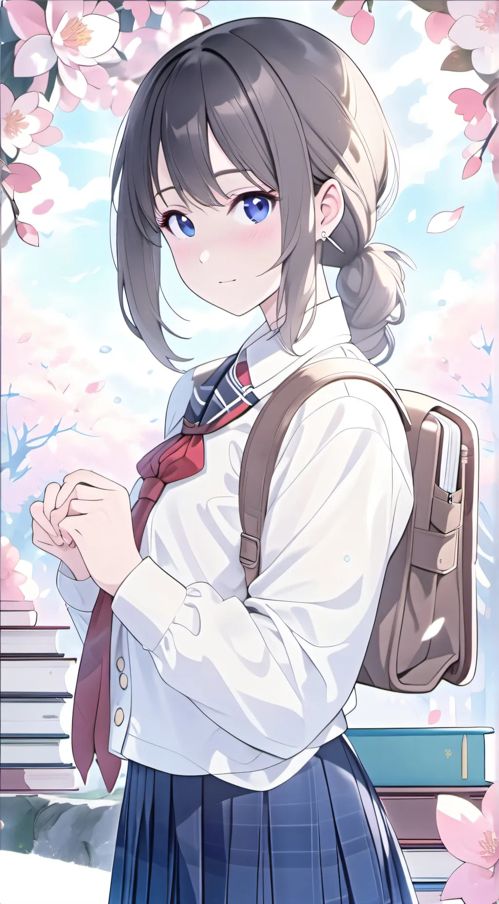 ai character: Leah background