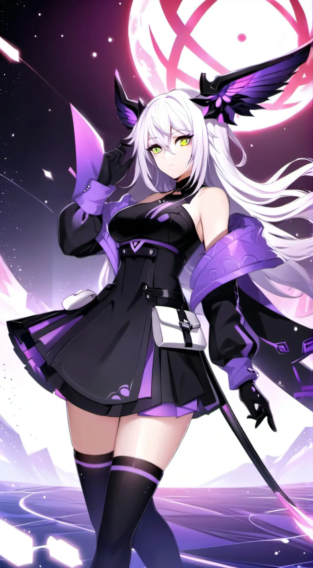 ai character: akari natsuki background
