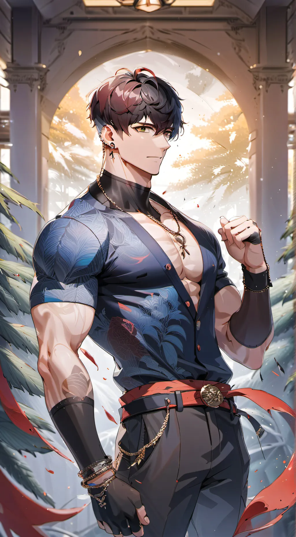ai character: Andrew  background