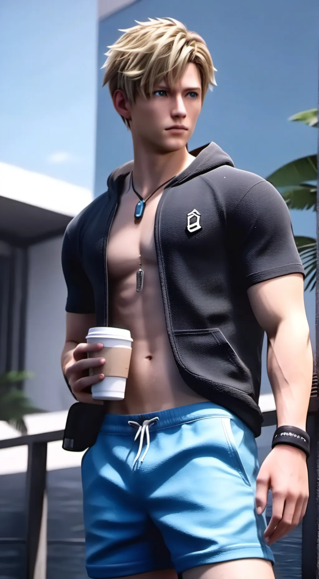 ai character: Benny  background