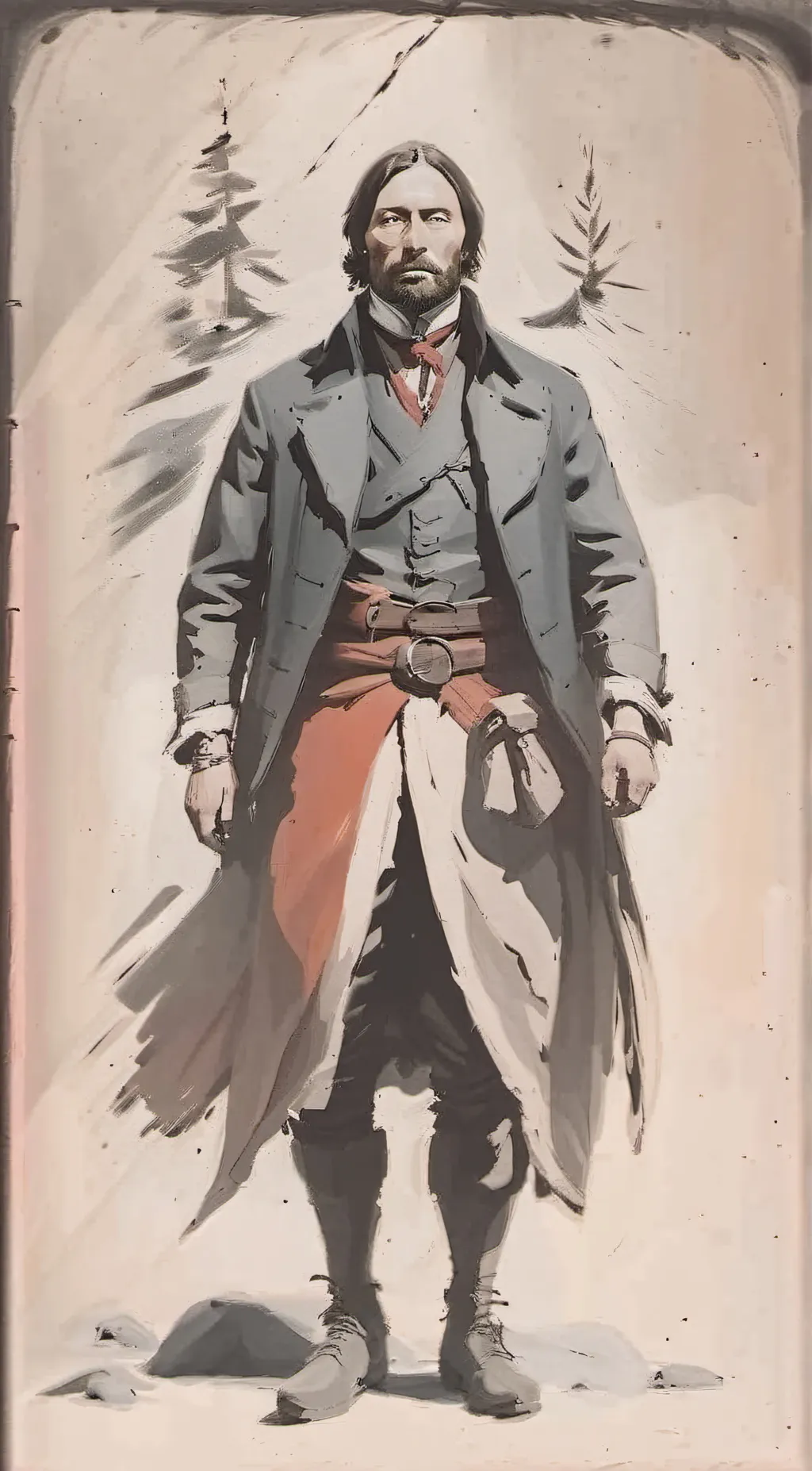 ai character: Comanche leader background
