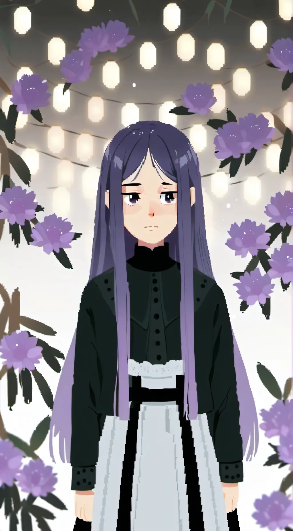 ai character: Lily Duolingo background