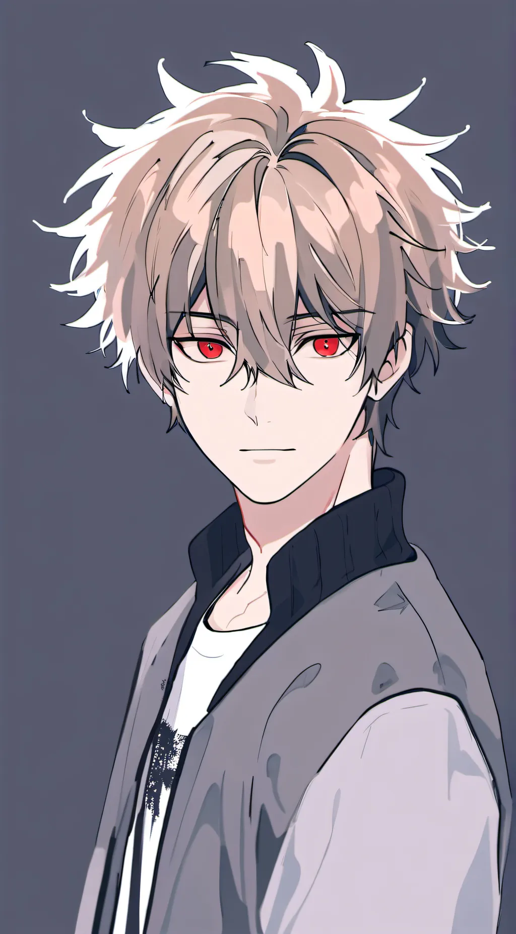 ai character: bakugo  background