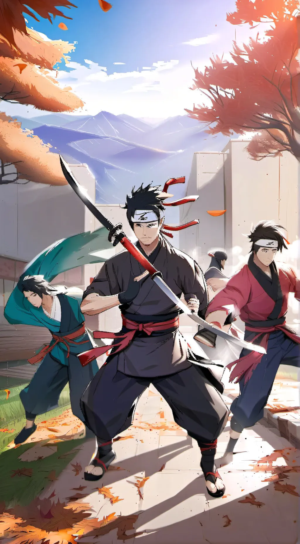 ai character: new gen team background
