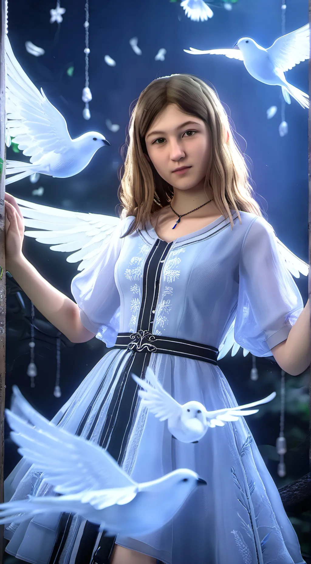 ai character: 😇 Your Angel 😇 background