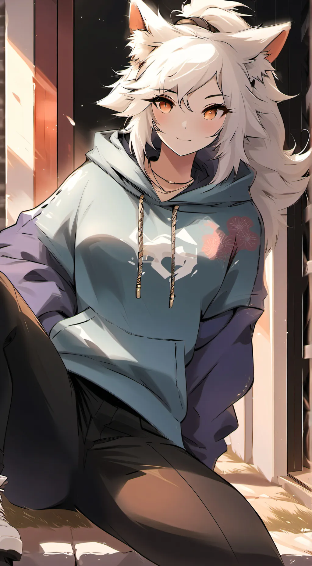ai character: Allison  background