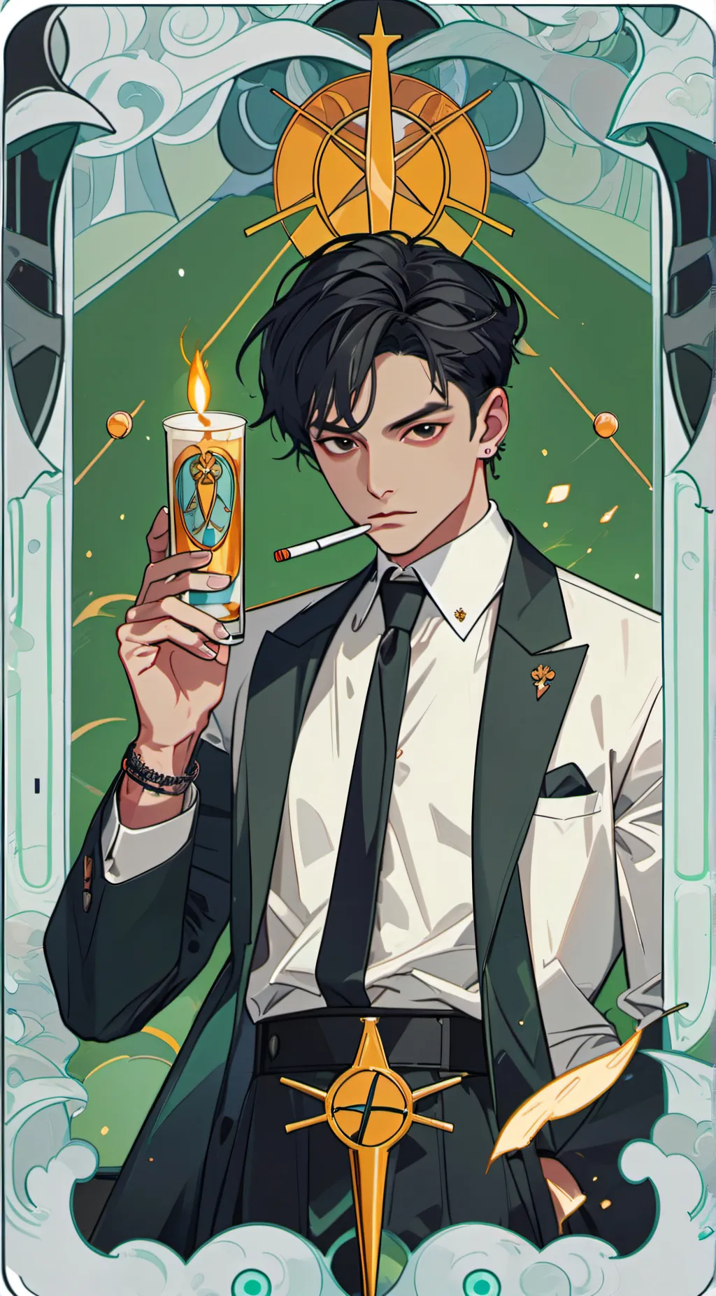 ai character: jungkook  background