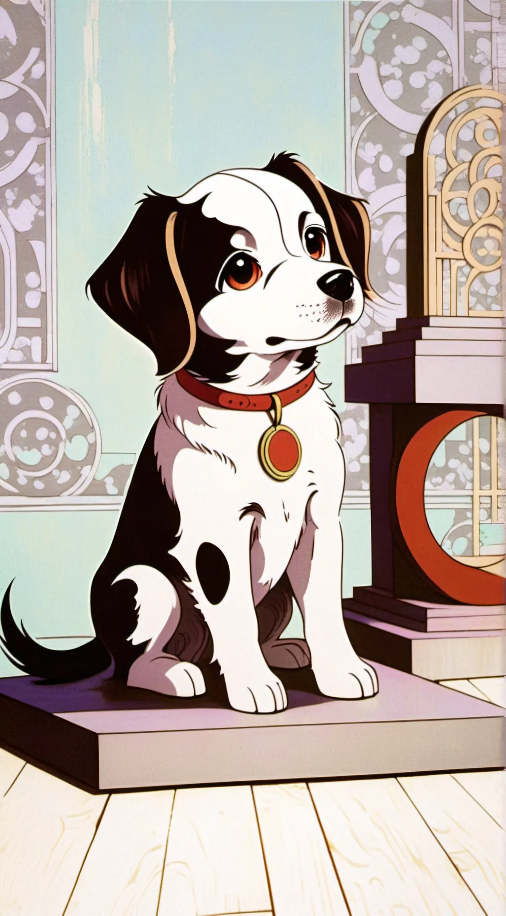 ai character: Chikn nuggit background