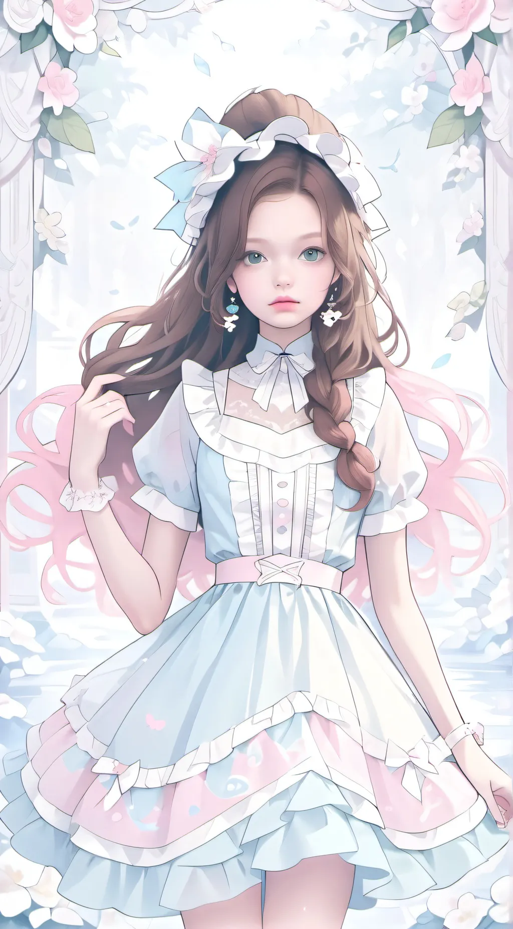 ai character: Aphrodite  background