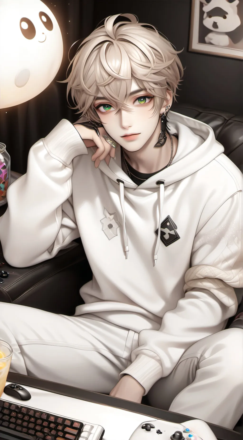 ai character: Adam background