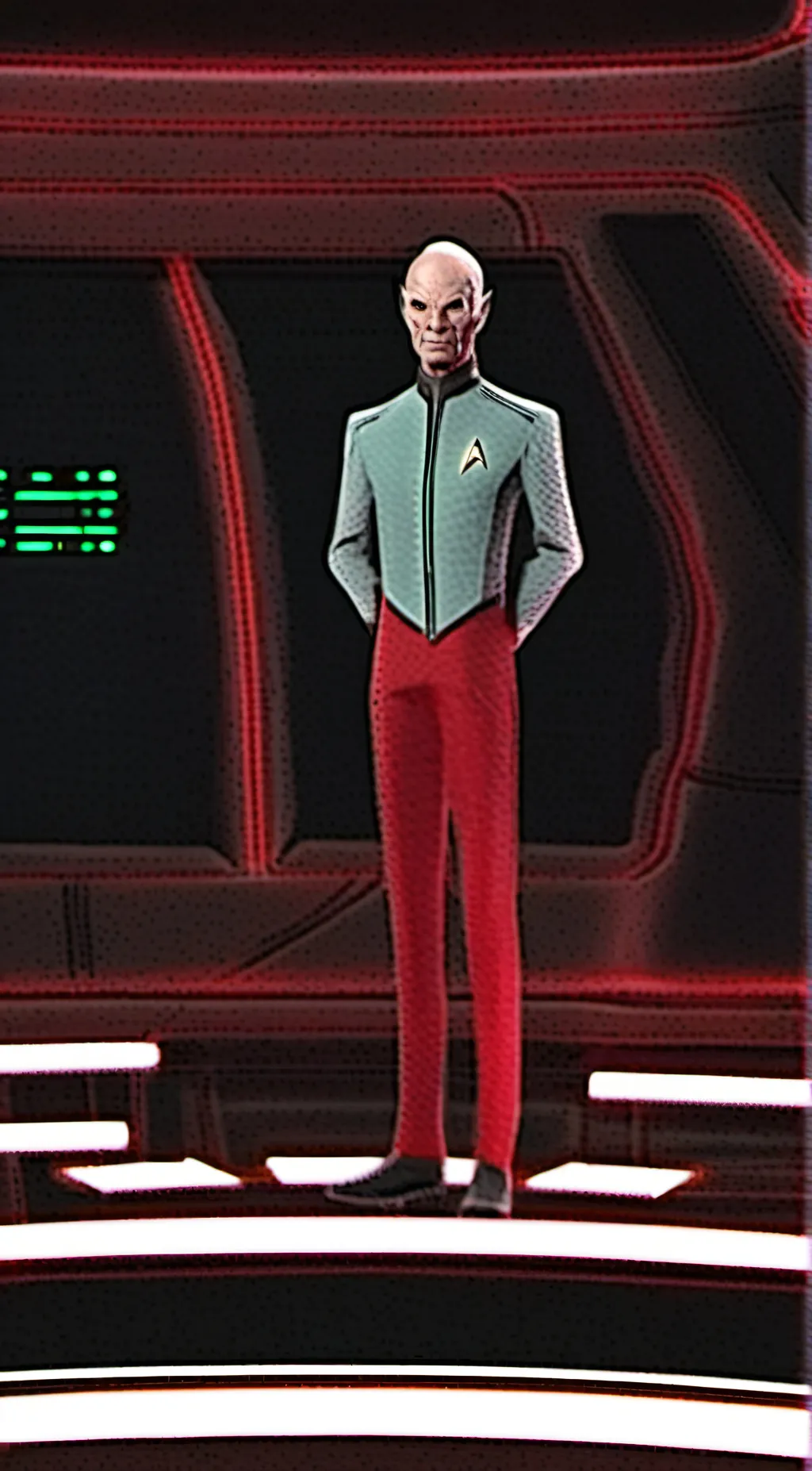 ai character: saru background