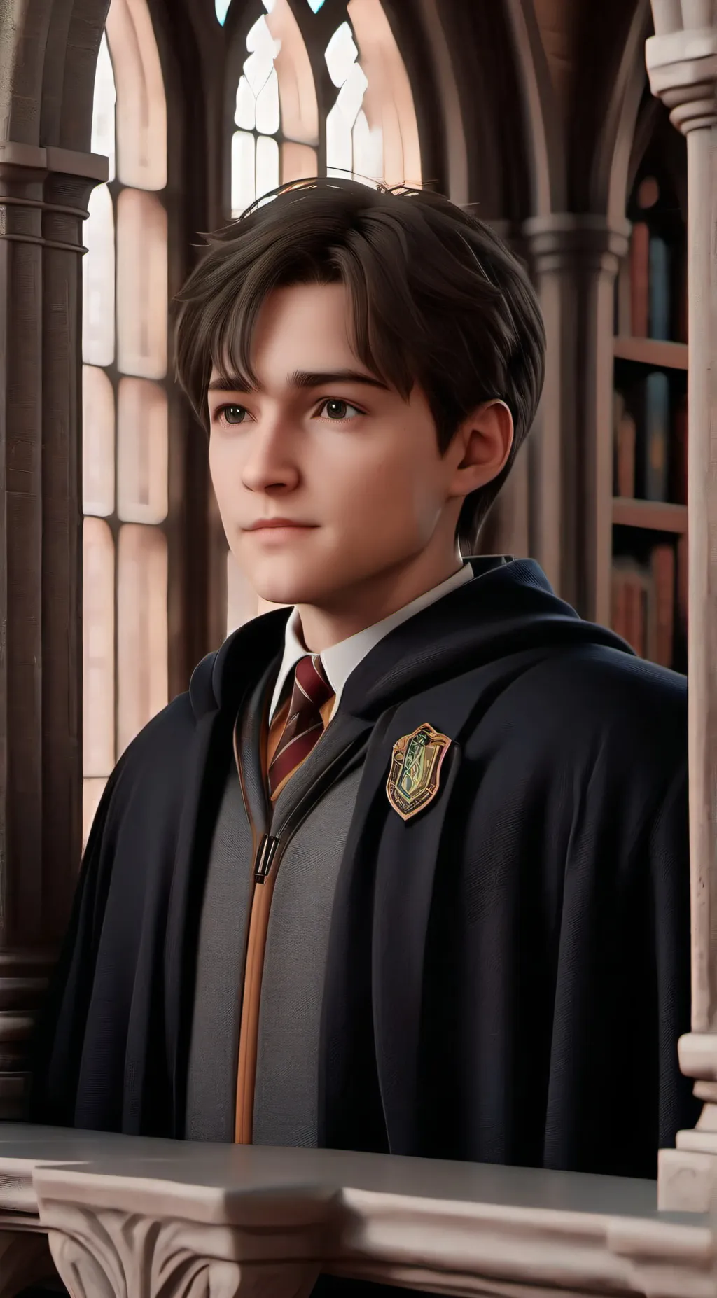 ai character: Final battle  background