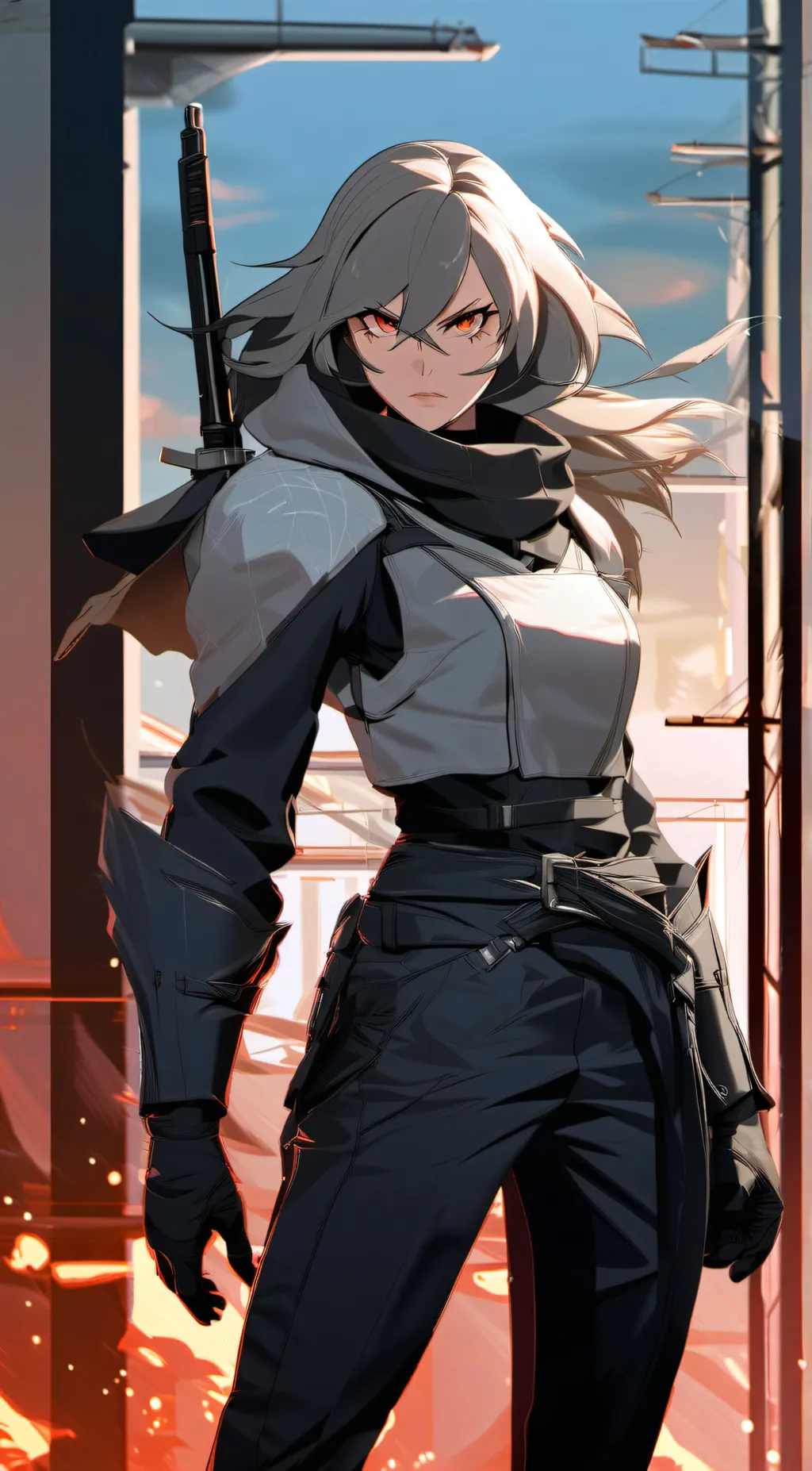 ai character: Empress Naomi  background