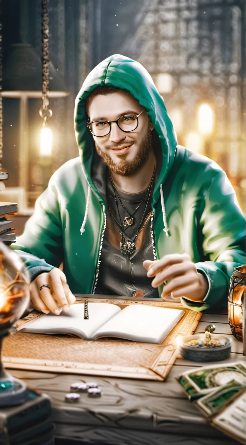 ai character: The Game Master background