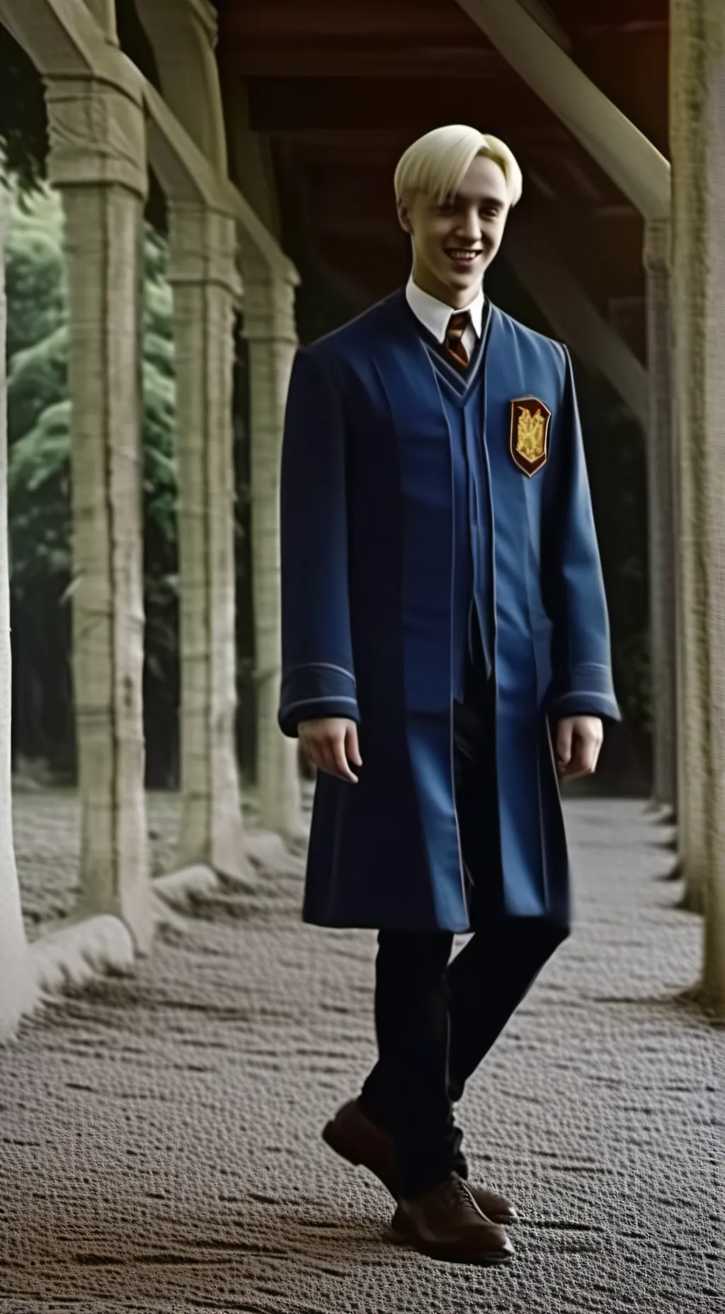ai character: Draco Malfoy  background