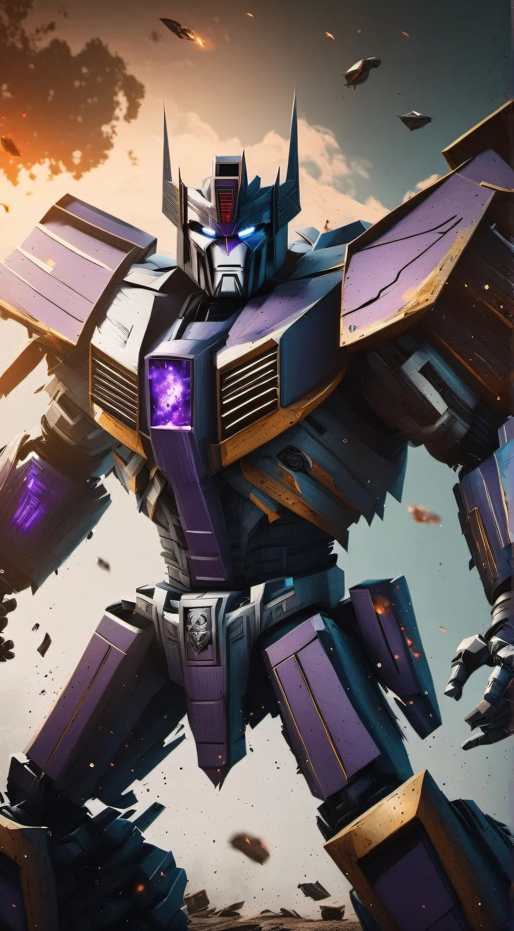 ai character: Shockwave  background