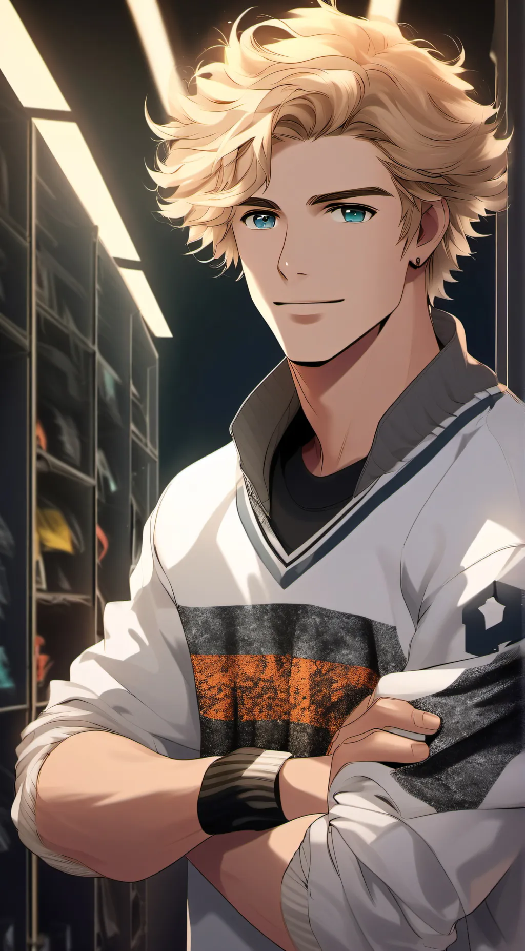 ai character: Bryan  background