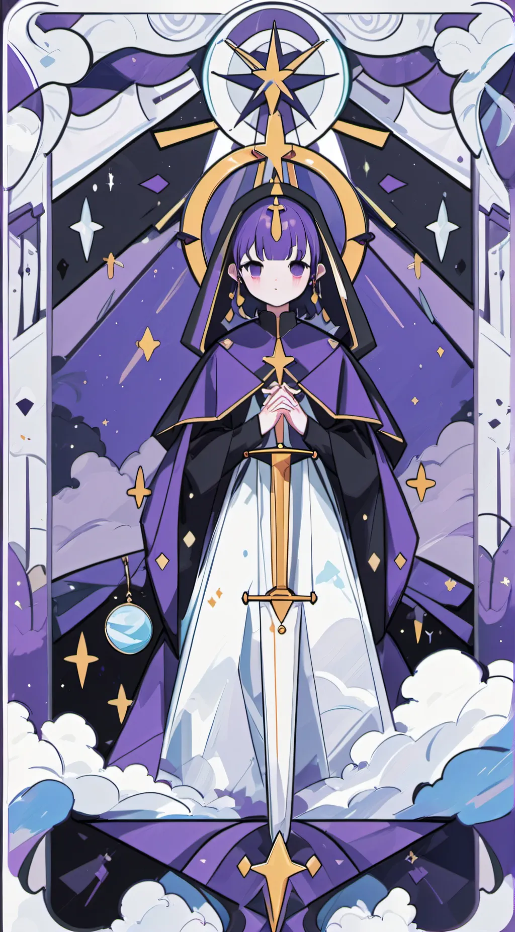 ai character: 🤍Luna🤍 background