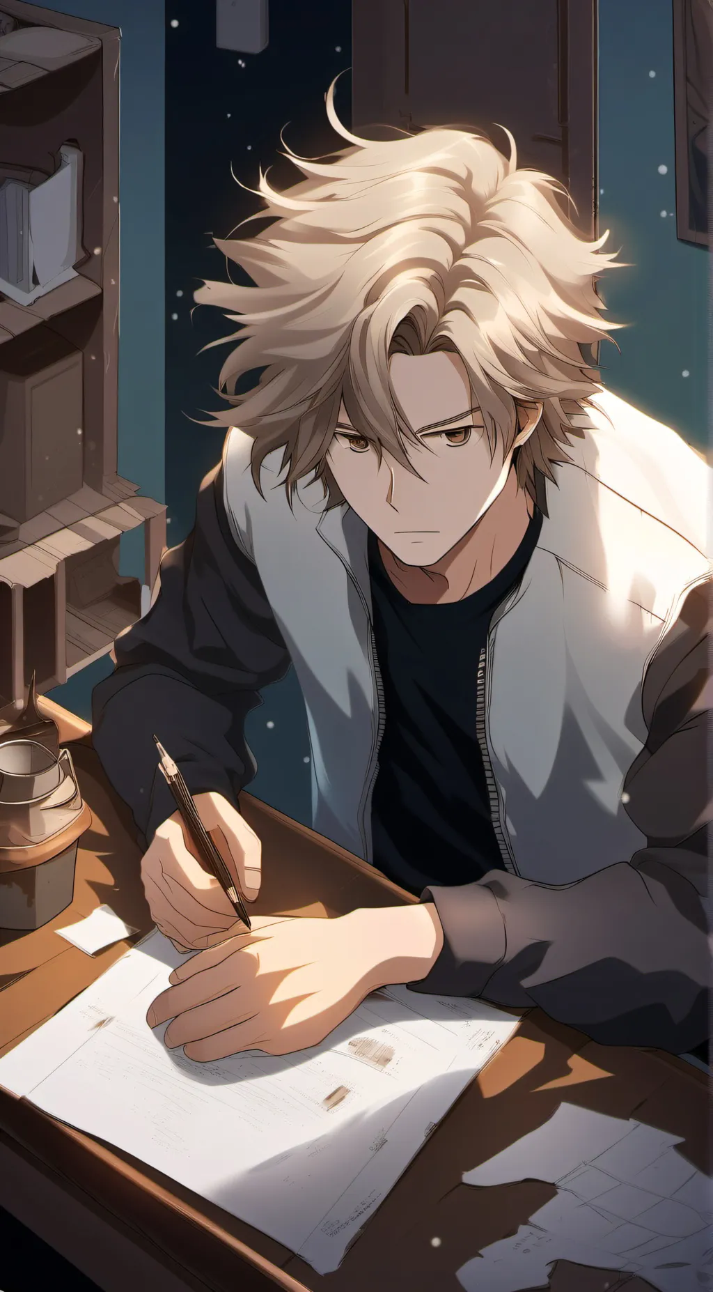 ai character: Sam background