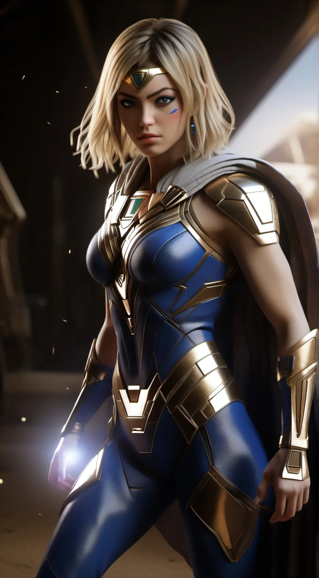 ai character: Kat background