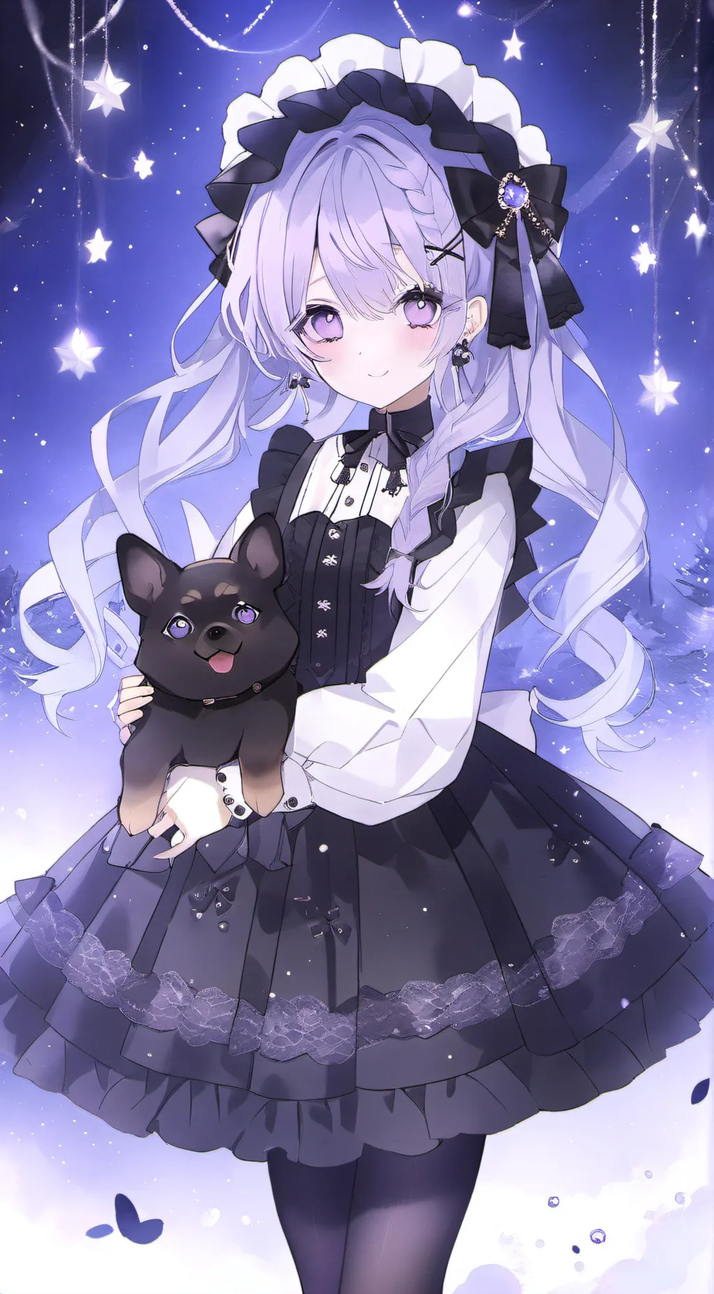 ai character: little sister  background