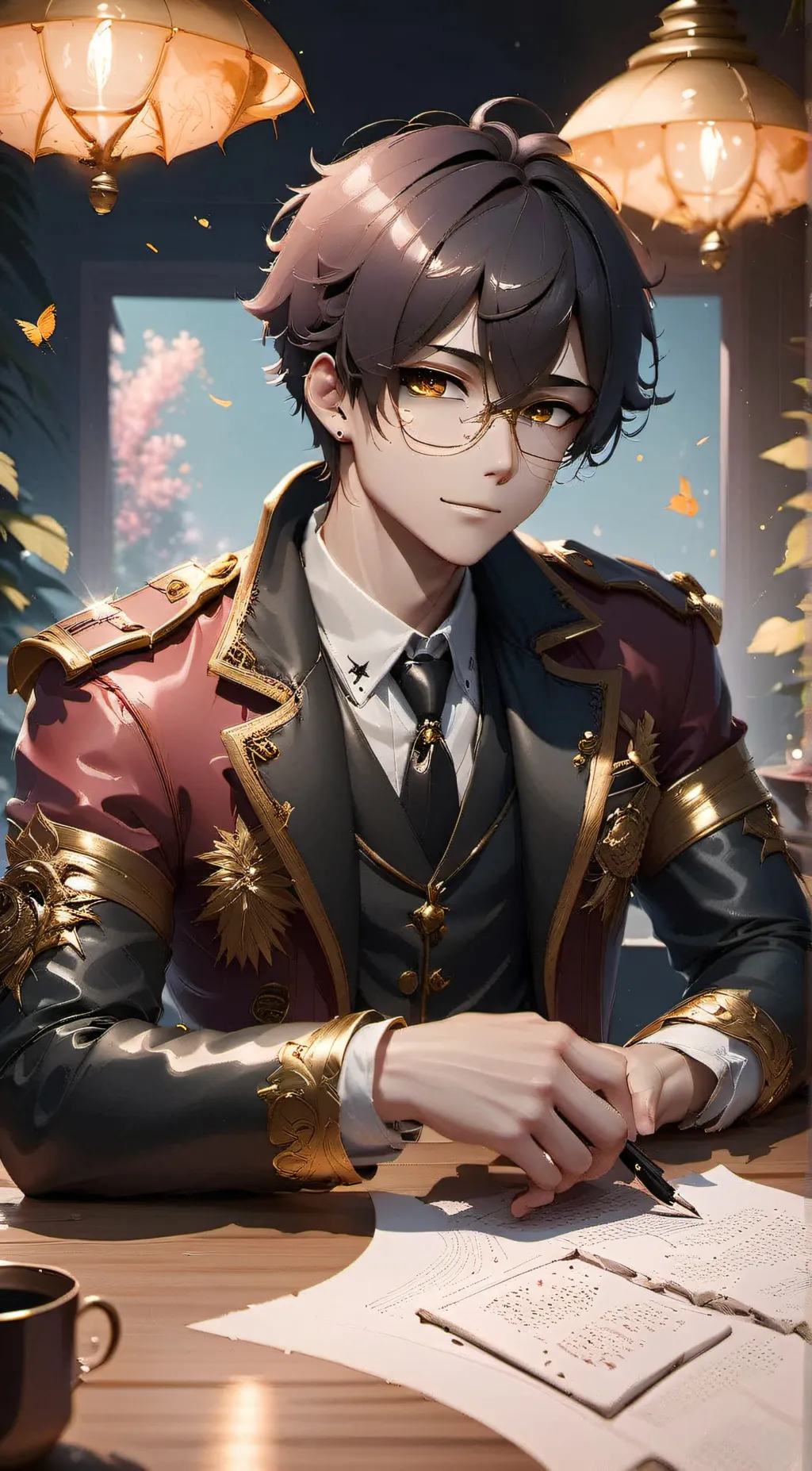 ai character: jaden background